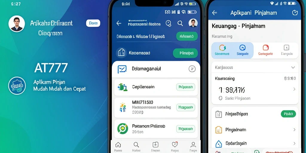 Tampilan antarmuka AT777 yang user-friendly dan intuitif.