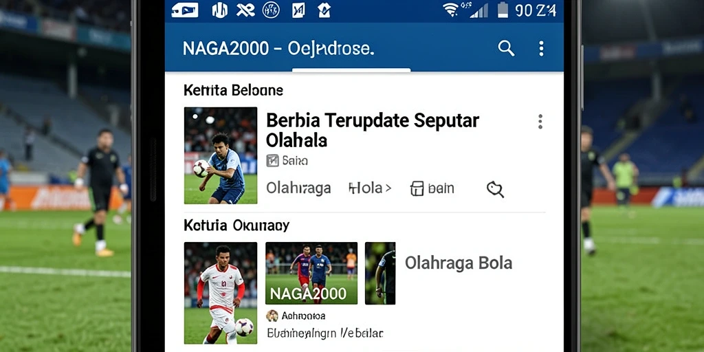 Tampilan antarmuka utama NAGA2000 yang informatif dan menarik.