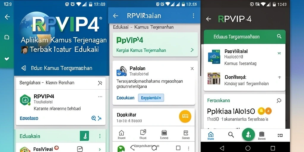 Tampilan antarmuka RPVIP4 yang user-friendly dan fungsional.